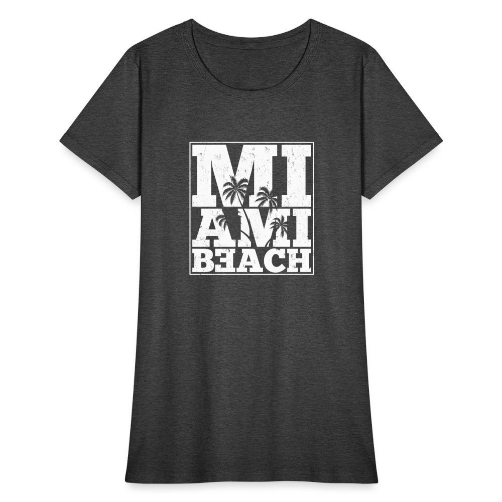 Women's T-Shirt - heather black