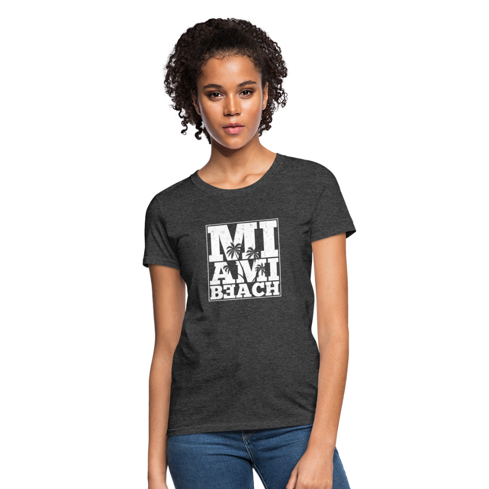 Women's T-Shirt - heather black