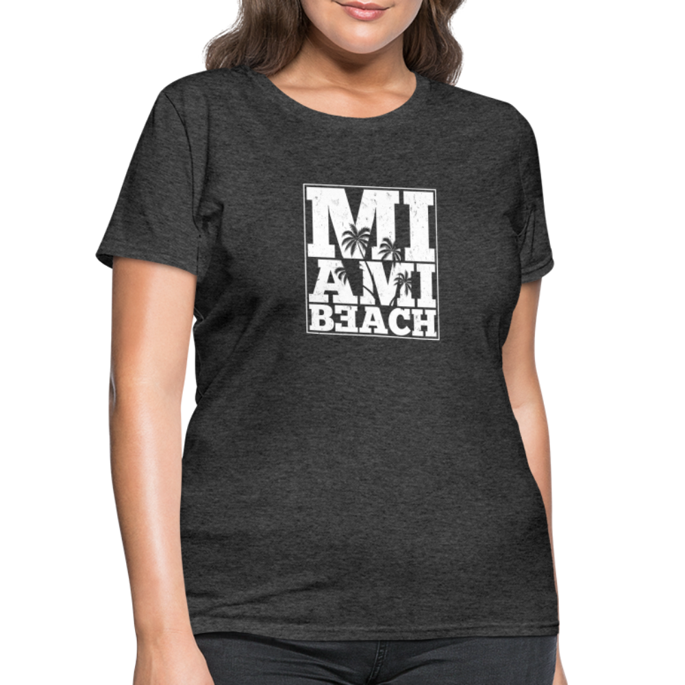 Women's T-Shirt - heather black