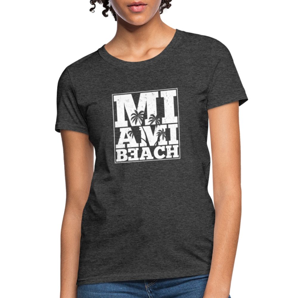 Women's T-Shirt - heather black