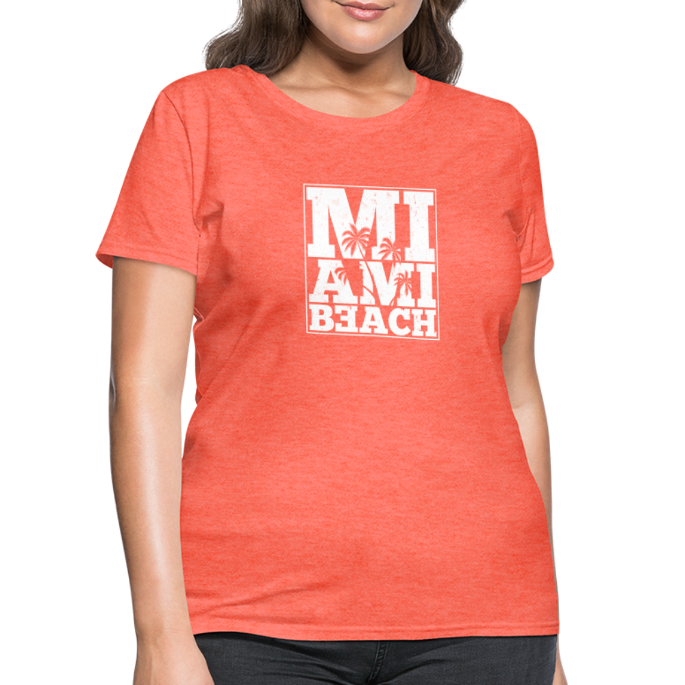 Women's T-Shirt - heather coral