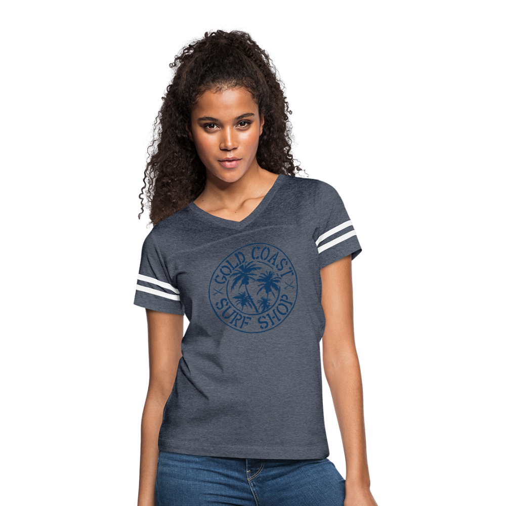 Women’s Vintage Sport T-Shirt - vintage navy/white