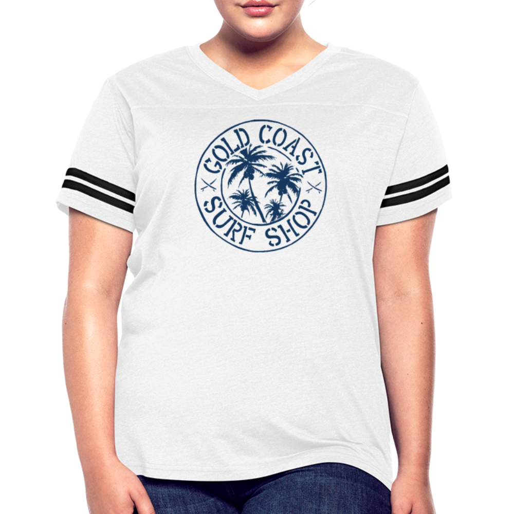 Women’s Vintage Sport T-Shirt - white/black