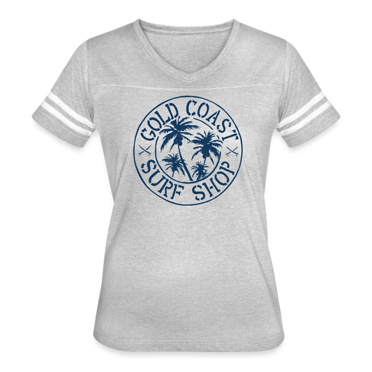 Women’s Vintage Sport T-Shirt - heather gray/white