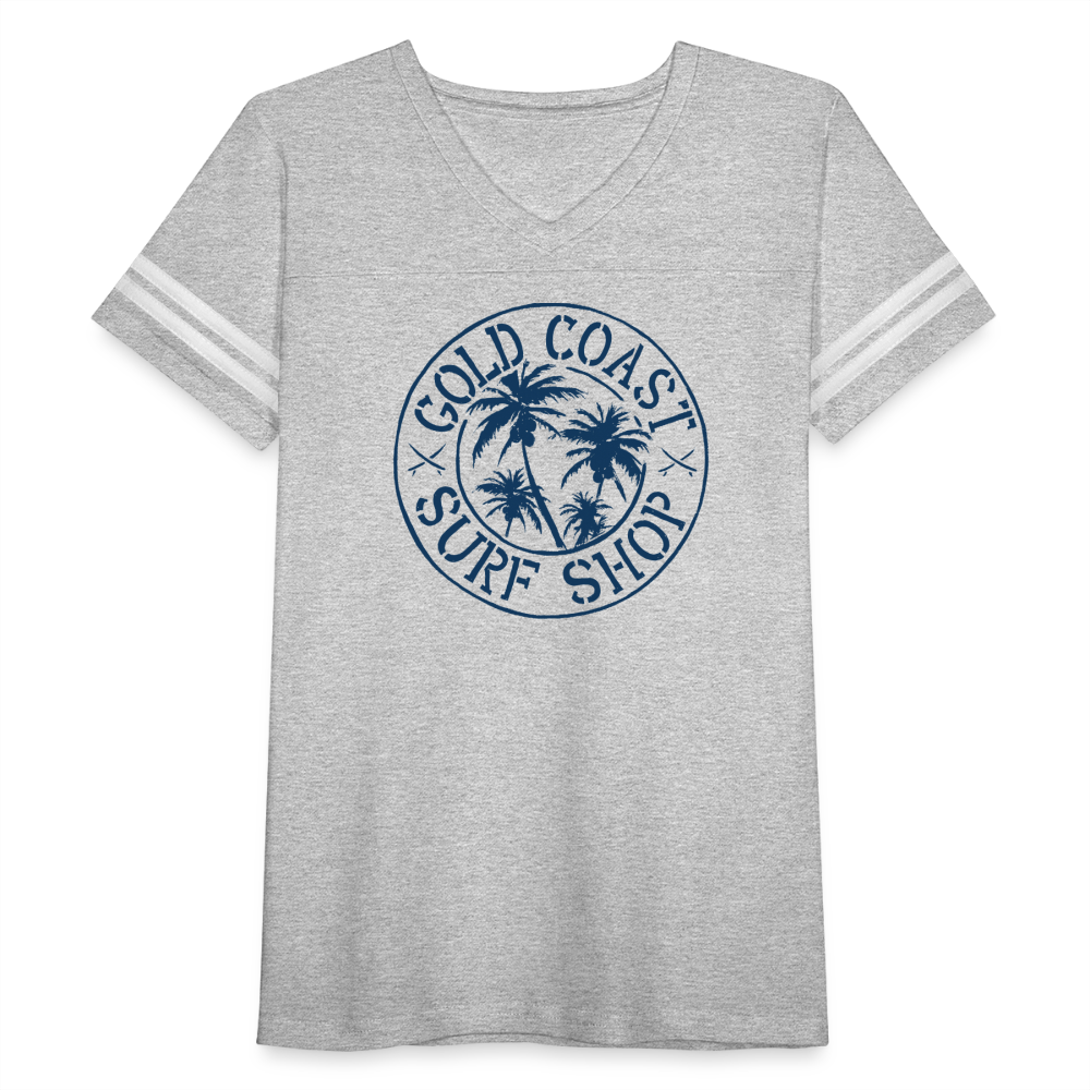 Women’s Vintage Sport T-Shirt - heather gray/white