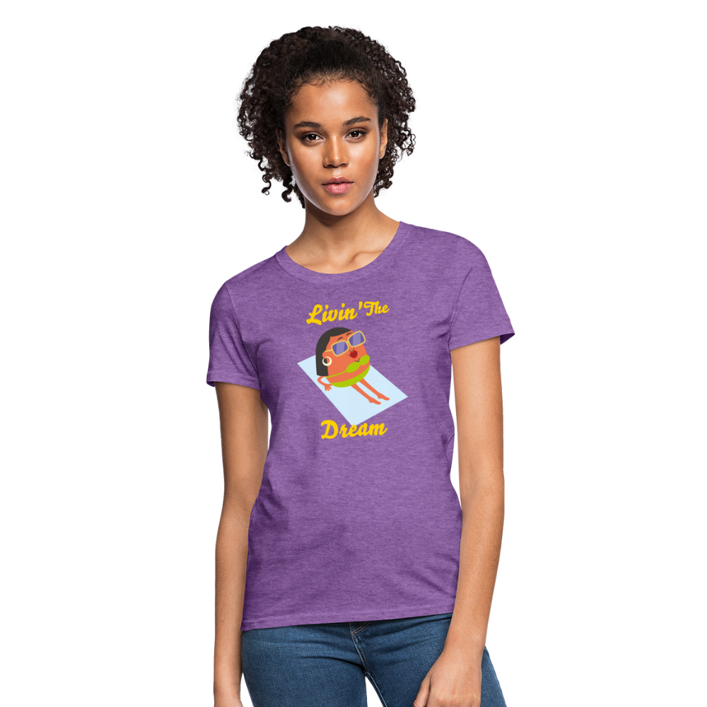 Women's T-Shirt - purple heather