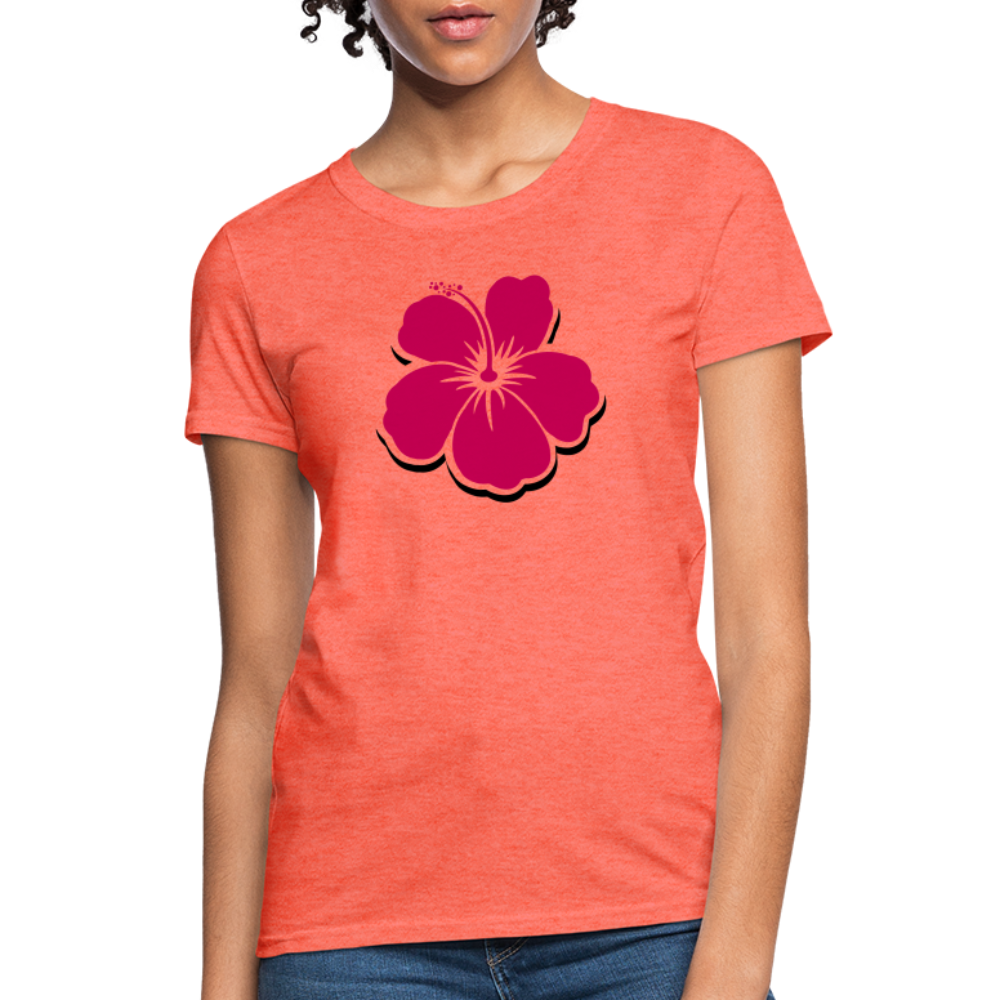 Women's T-Shirt - heather coral