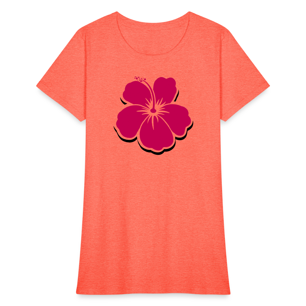 Women's T-Shirt - heather coral