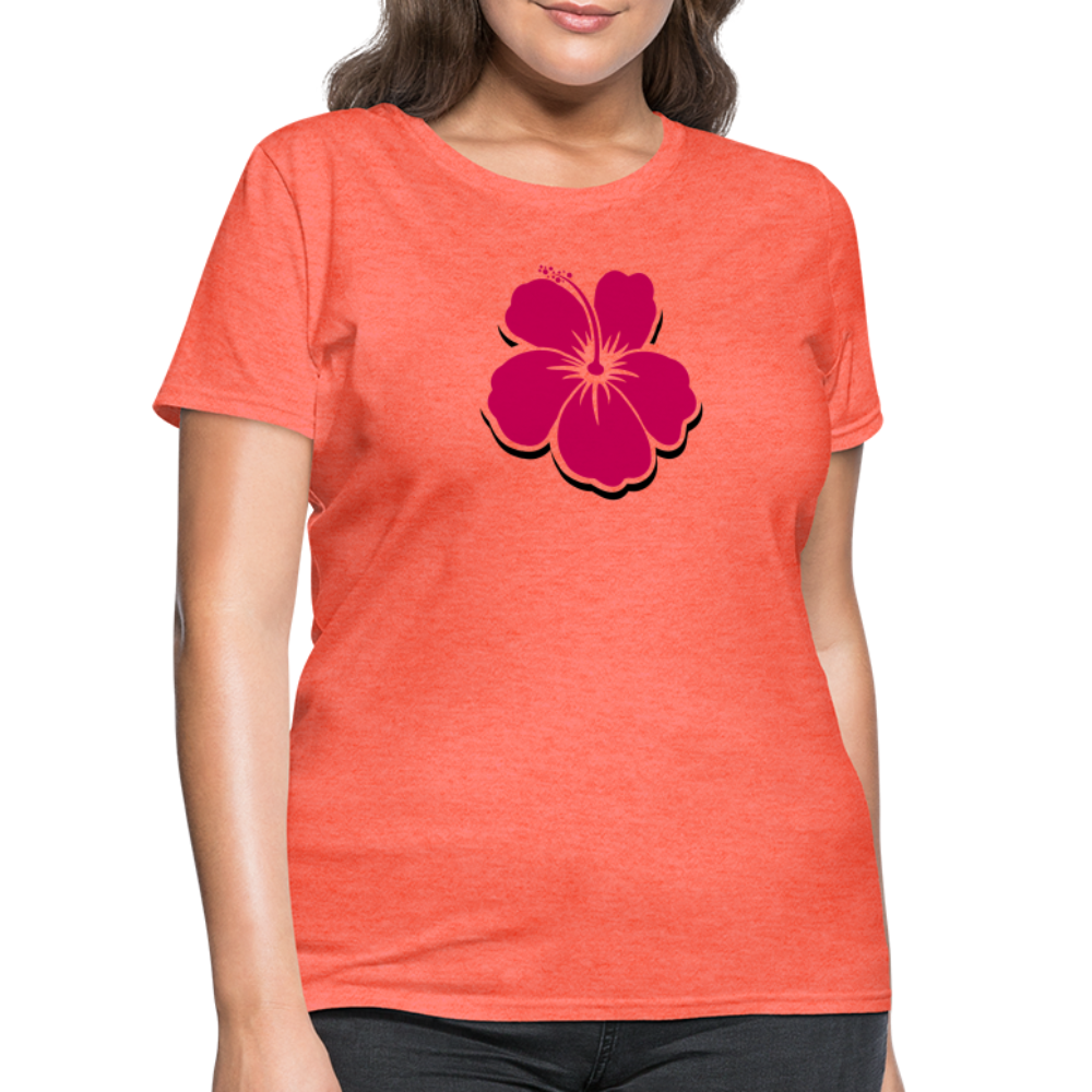 Women's T-Shirt - heather coral