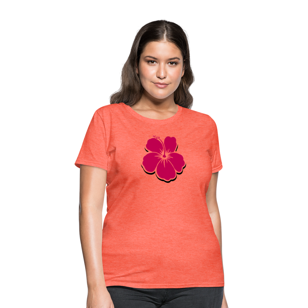 Women's T-Shirt - heather coral