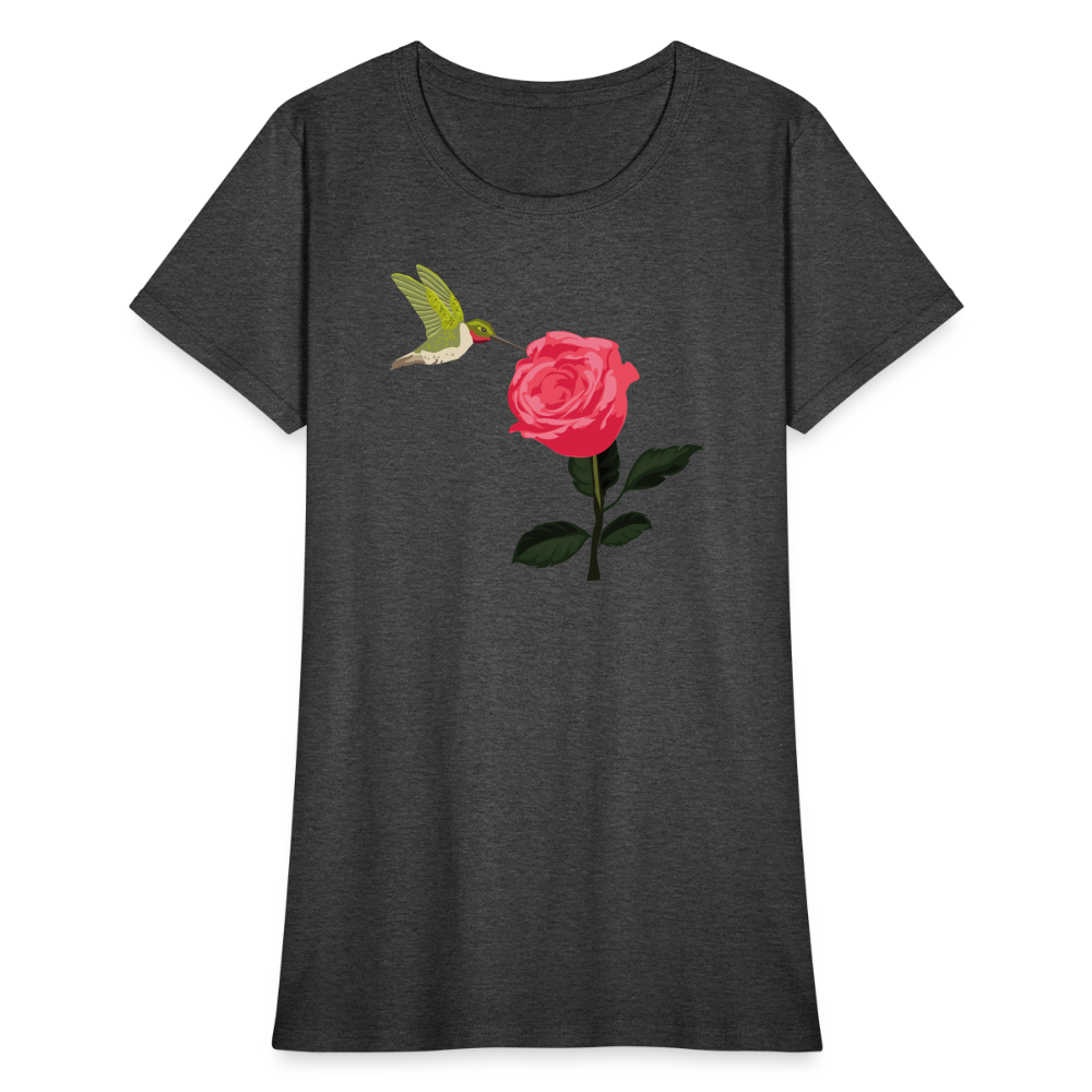 Women's T-Shirt - heather black