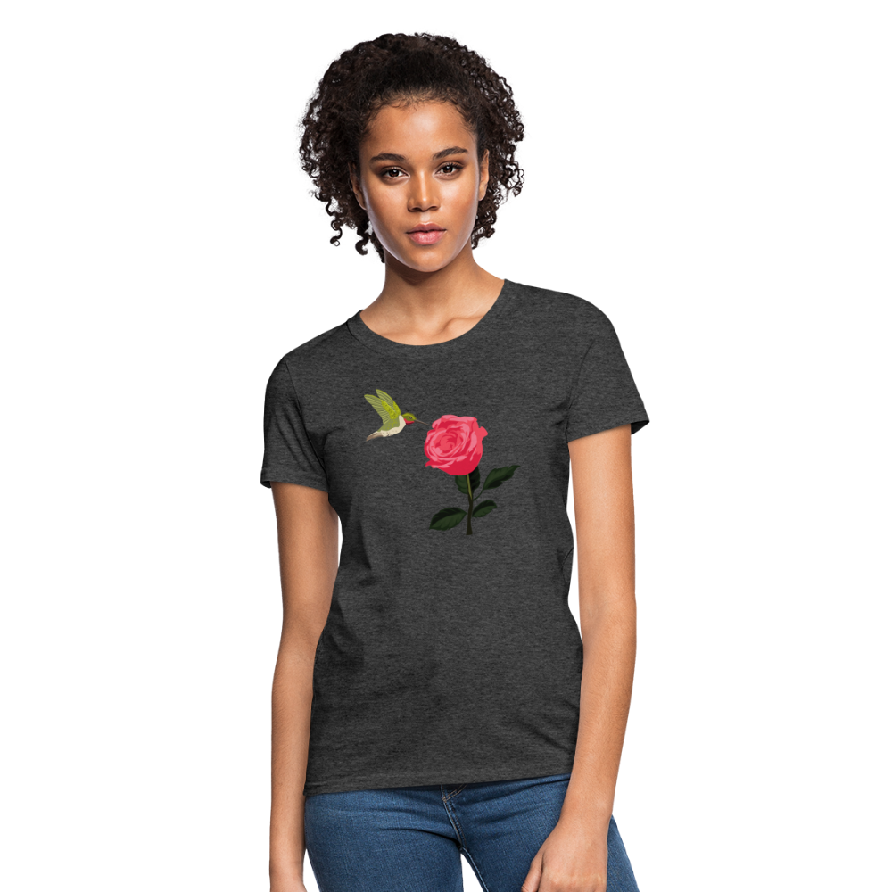 Women's T-Shirt - heather black