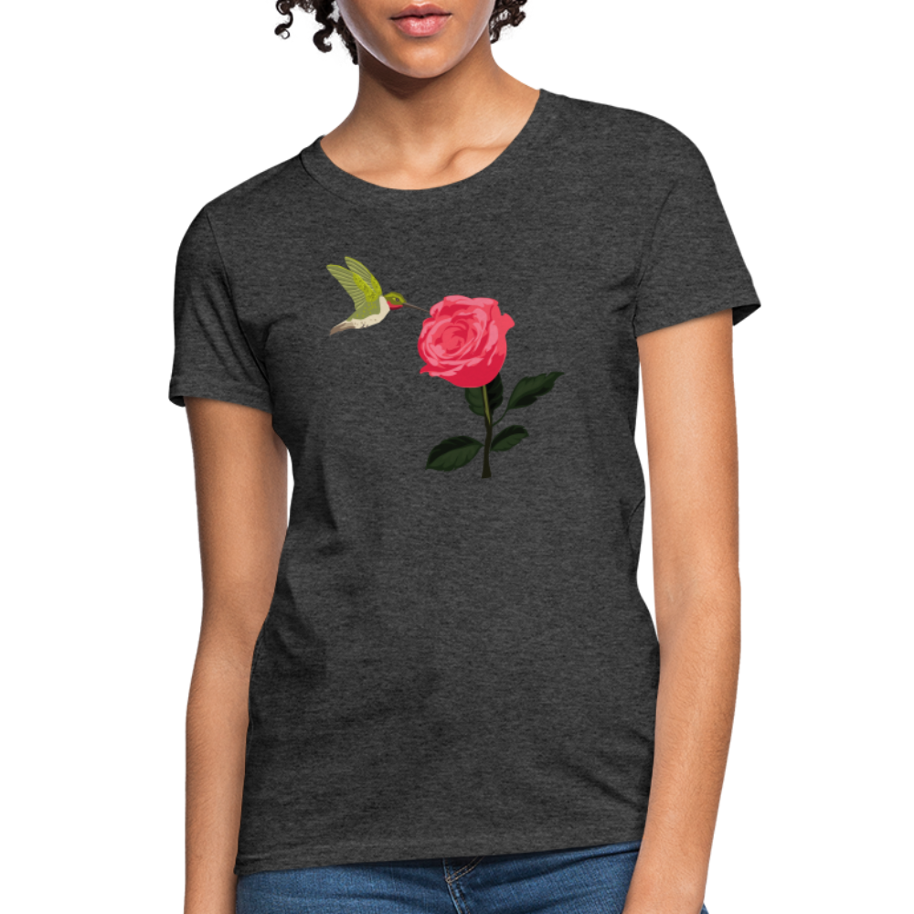 Women's T-Shirt - heather black