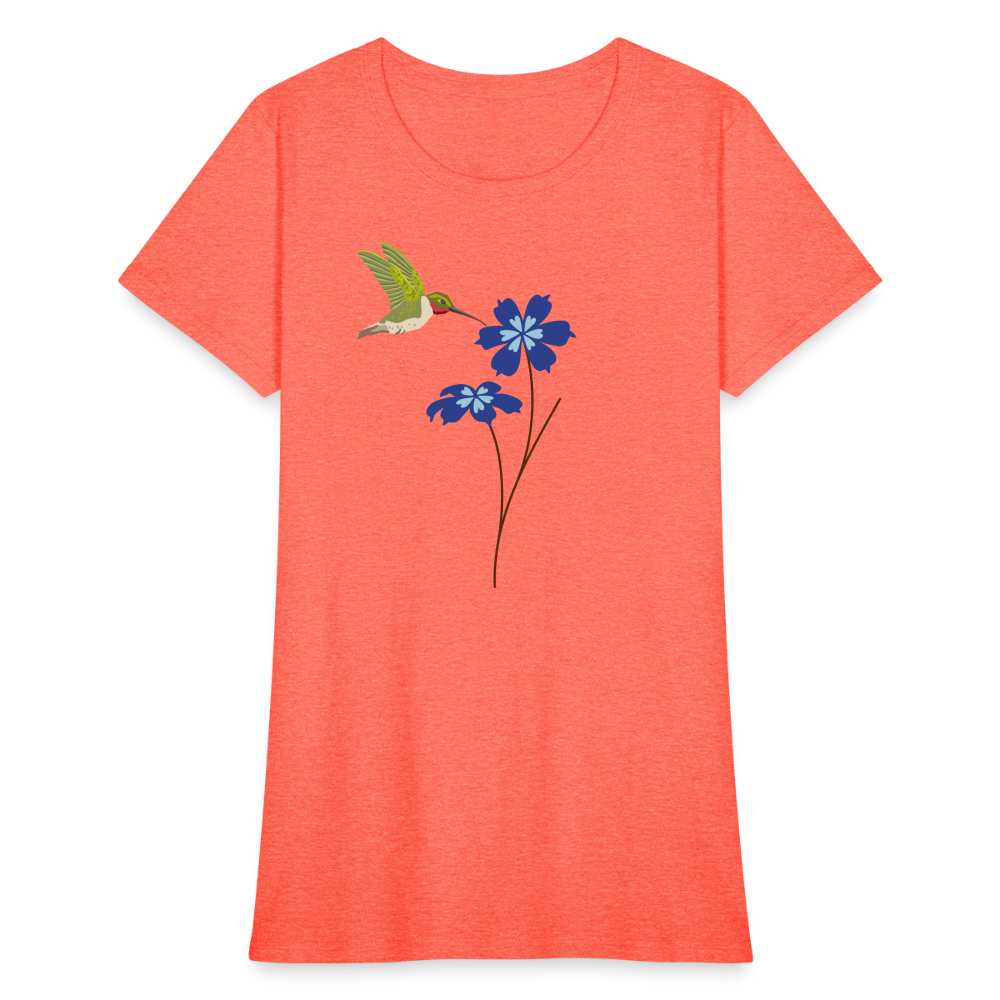 Women's T-Shirt - heather coral