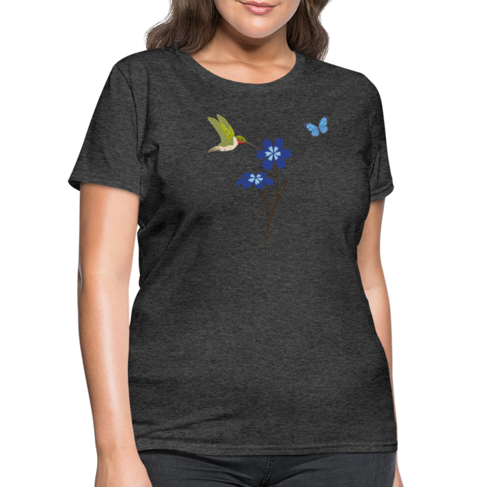 Women's T-Shirt - heather black