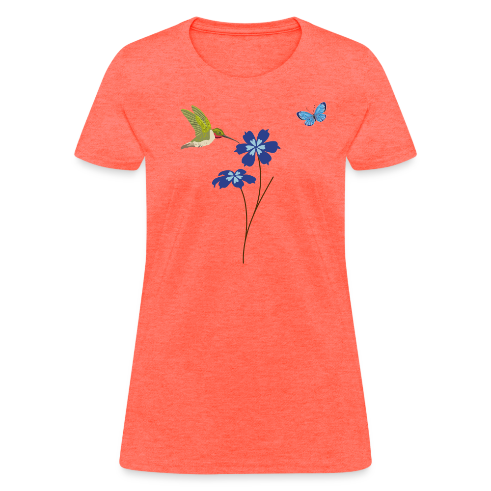 Women's T-Shirt - heather coral