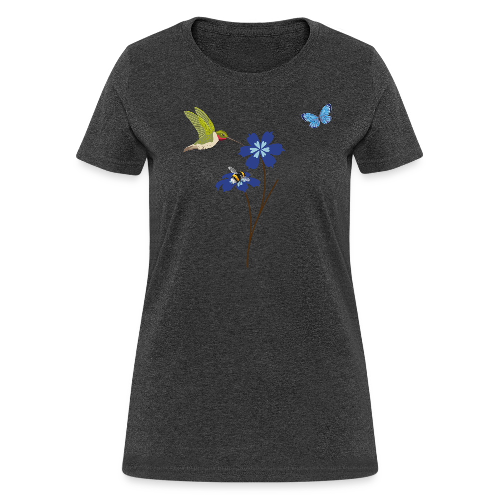 Women's T-Shirt - heather black