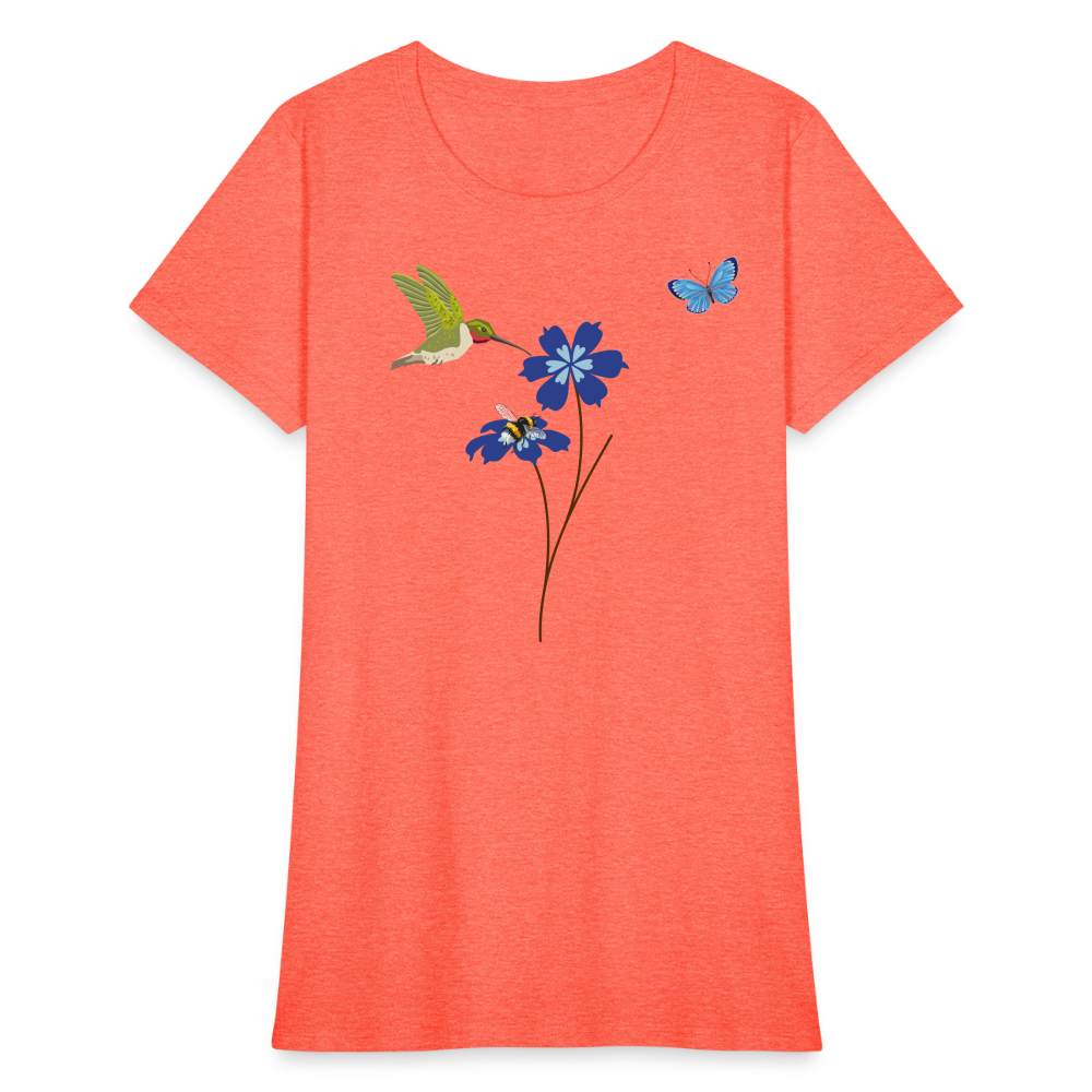 Women's T-Shirt - heather coral