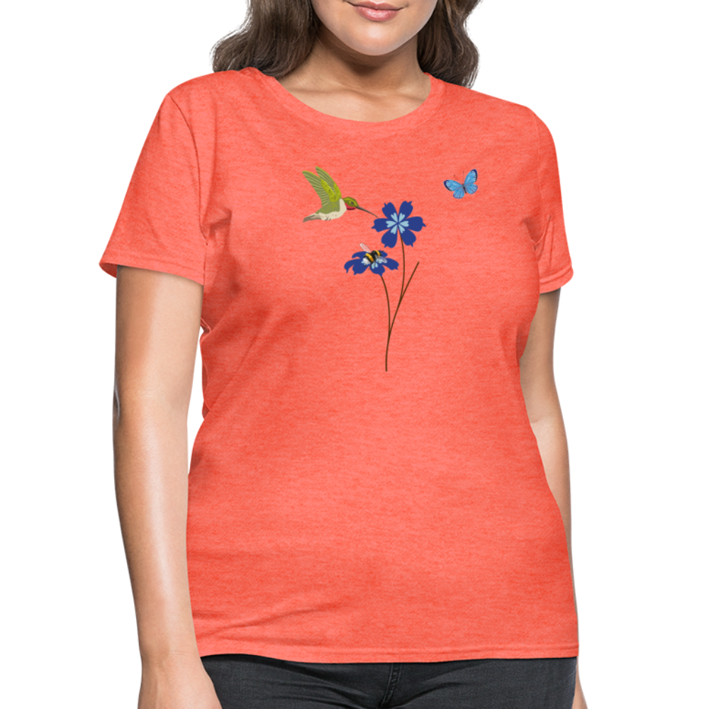 Women's T-Shirt - heather coral