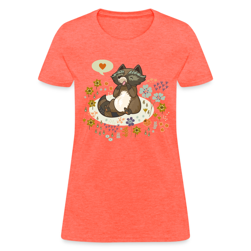 Women's T-Shirt - heather coral