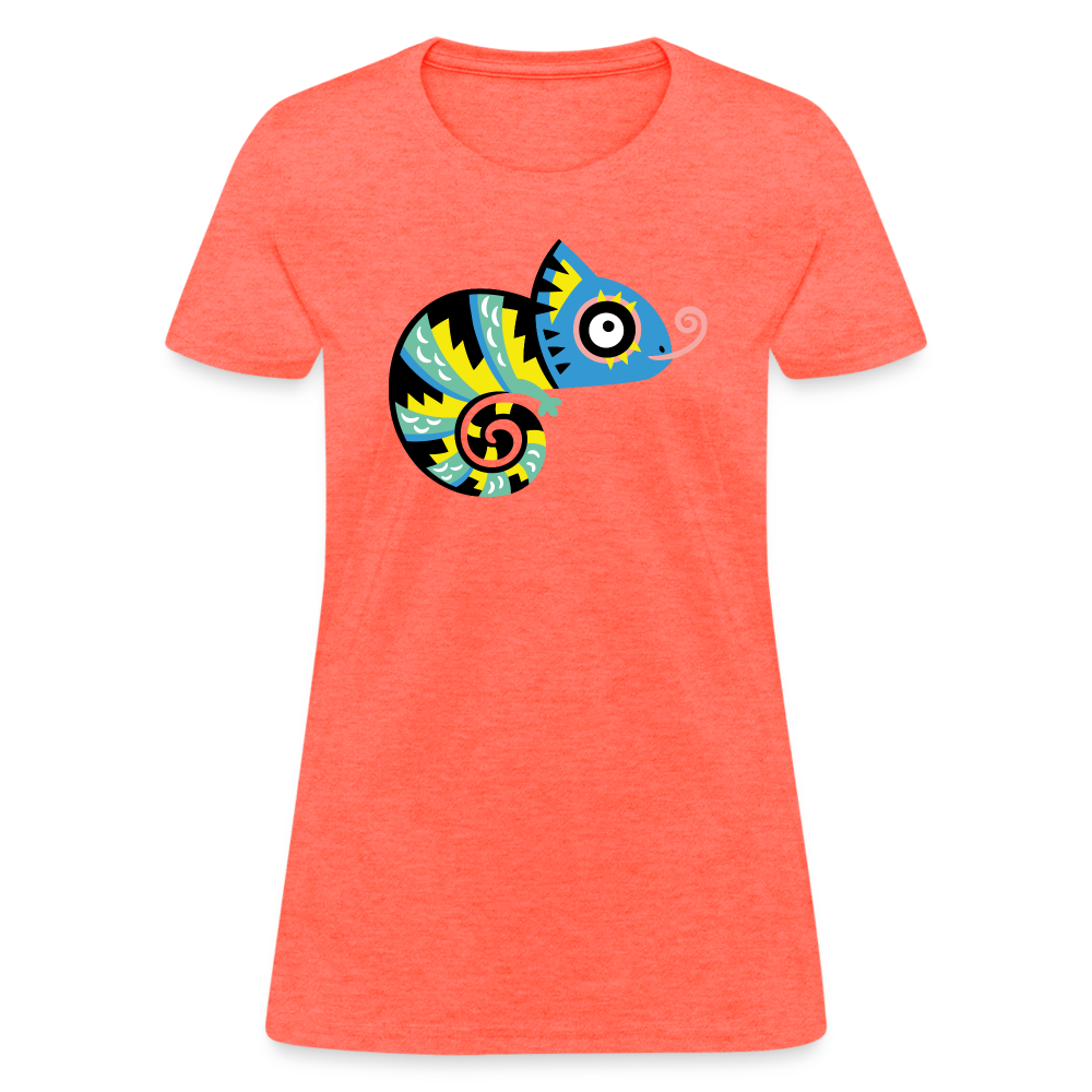 Women's T-Shirt - heather coral