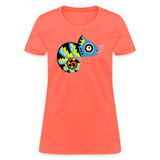 Women's T-Shirt - heather coral