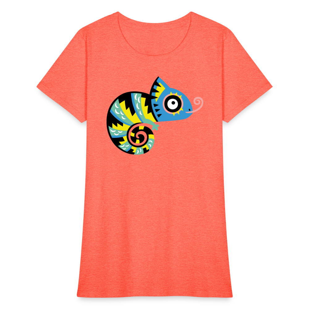 Women's T-Shirt - heather coral