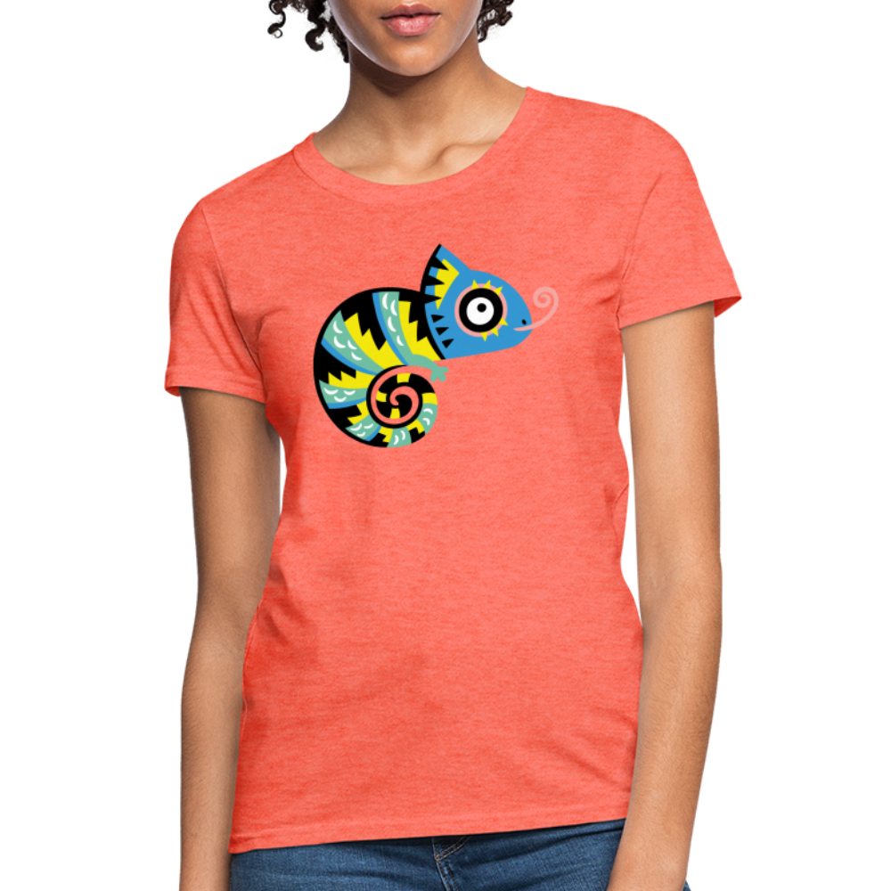 Women's T-Shirt - heather coral