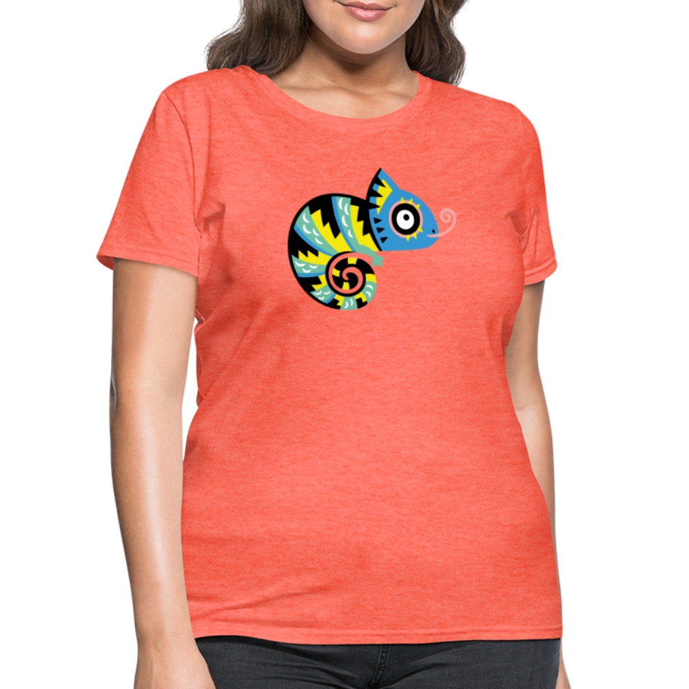 Women's T-Shirt - heather coral