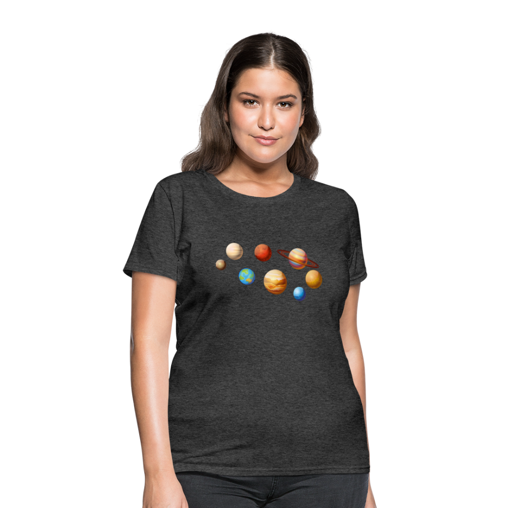 Women's T-Shirt - heather black