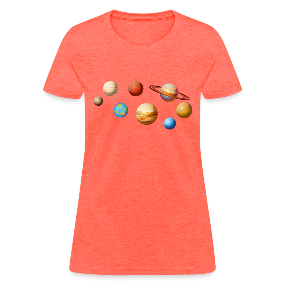 Women's T-Shirt - heather coral