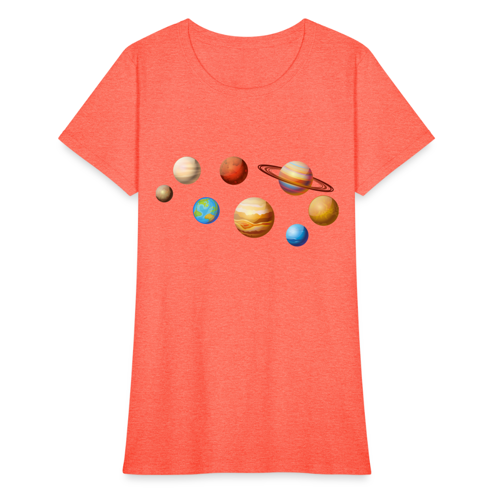 Women's T-Shirt - heather coral