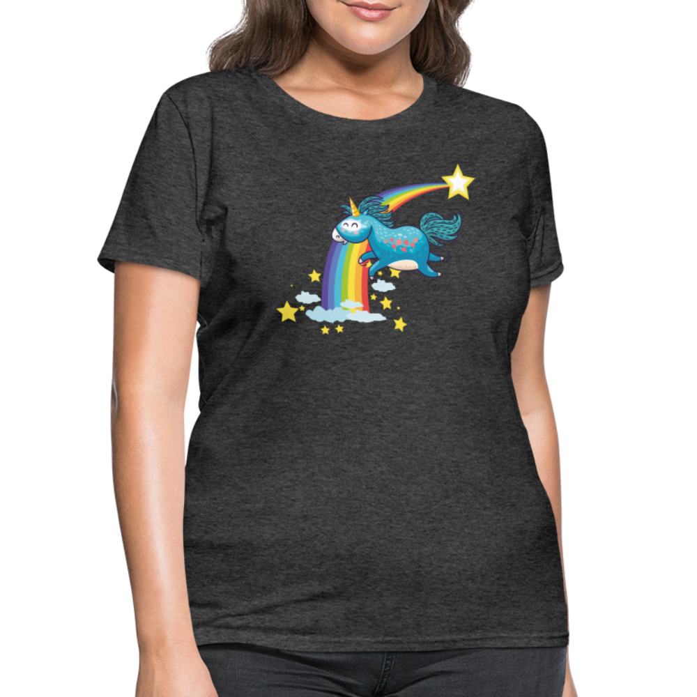 Women's T-Shirt - heather black