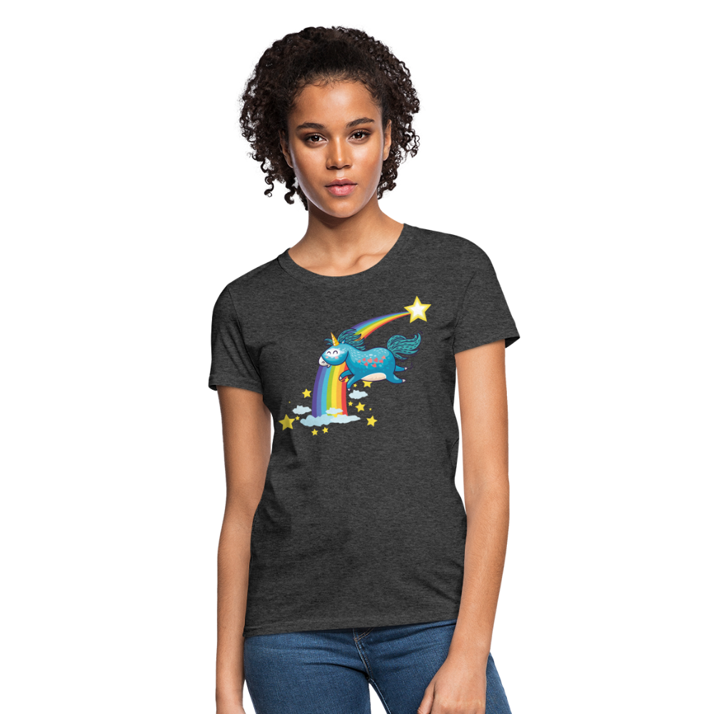 Women's T-Shirt - heather black