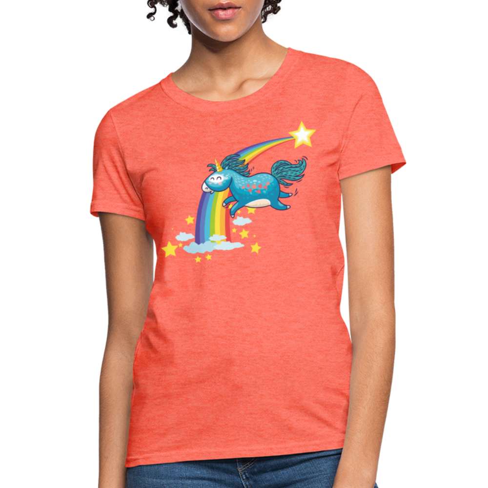 Women's T-Shirt - heather coral