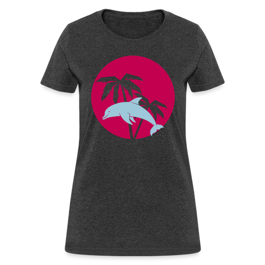 Women's T-Shirt - heather black