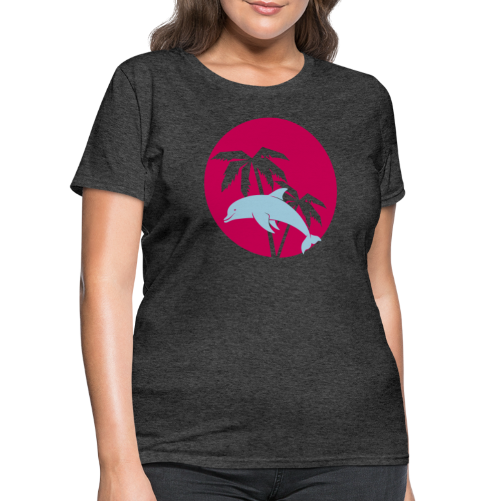 Women's T-Shirt - heather black