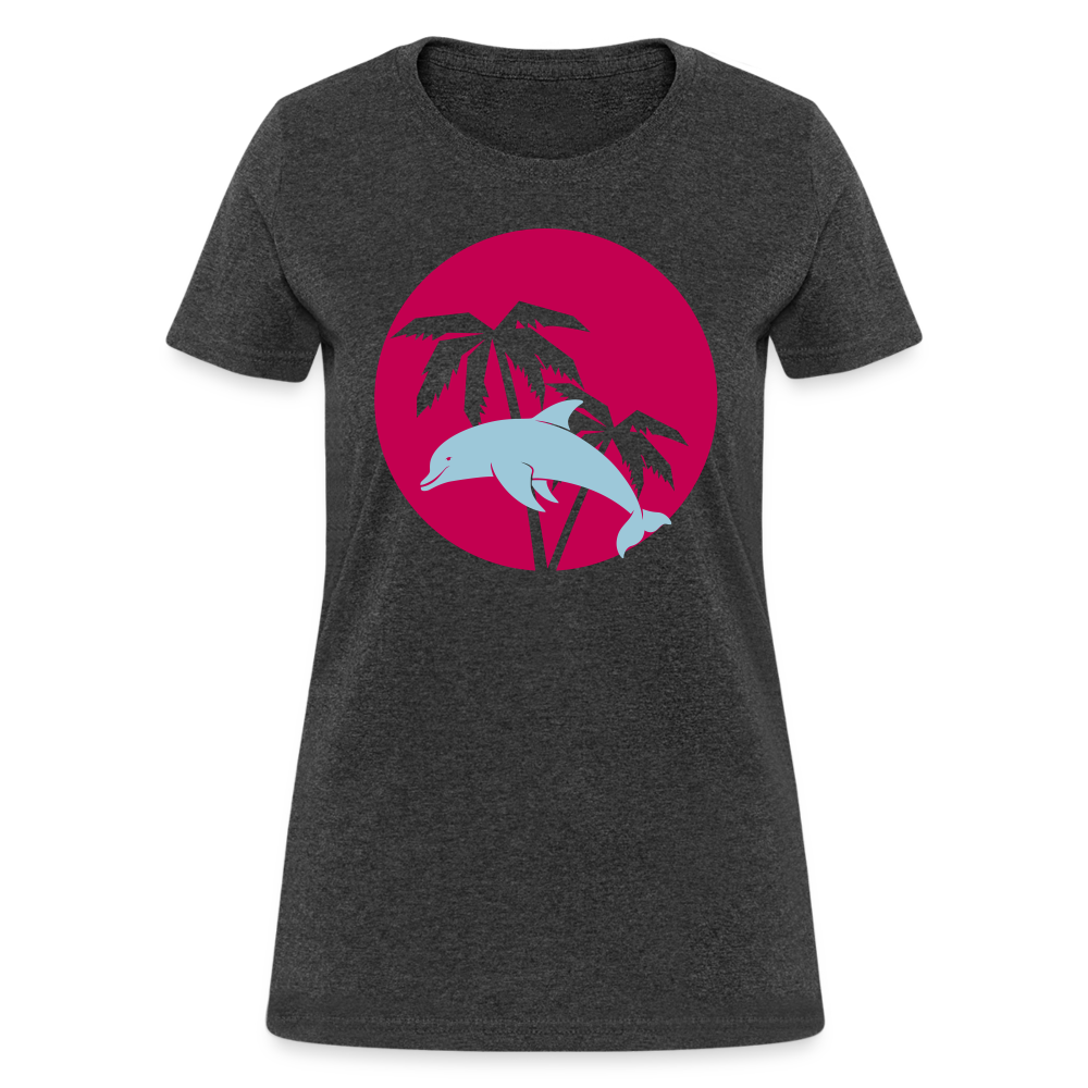 Women's T-Shirt - heather black