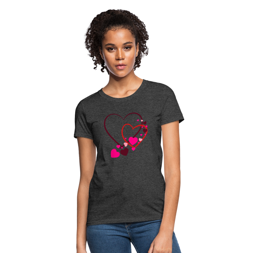 Women's T-Shirt - heather black