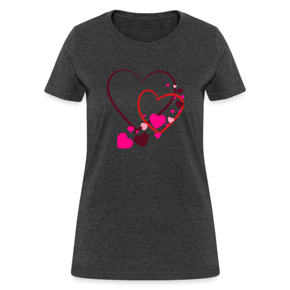 Women's T-Shirt - heather black