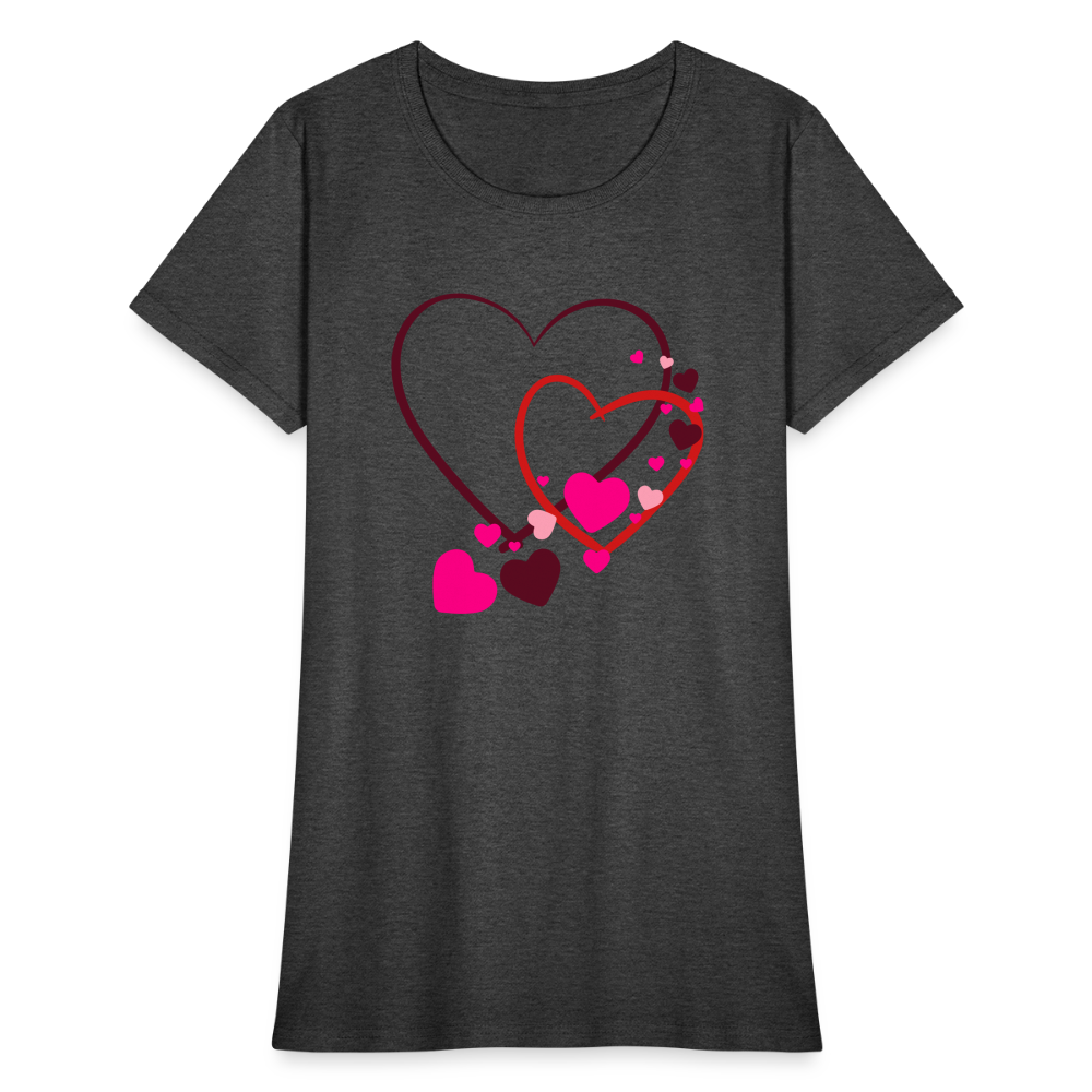 Women's T-Shirt - heather black