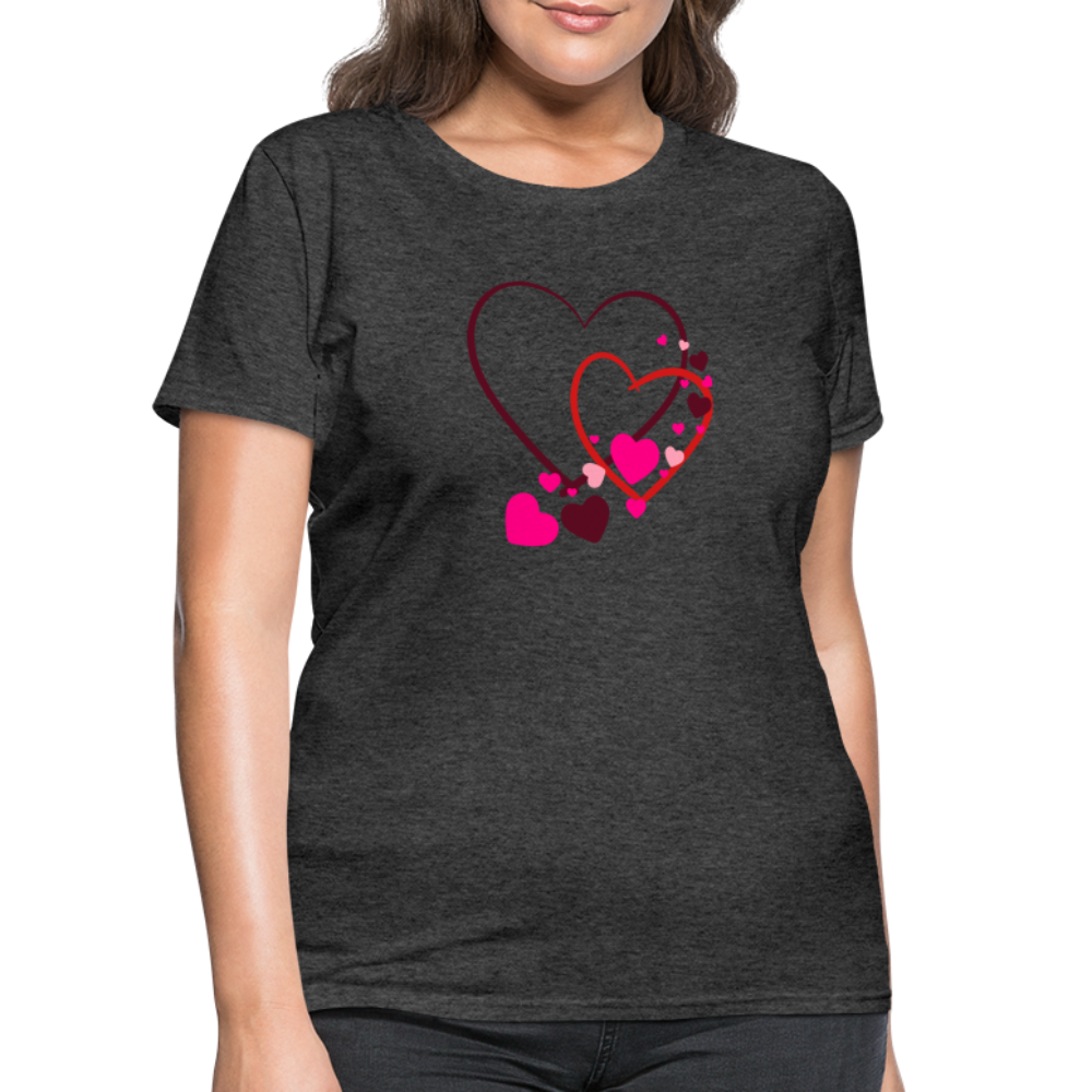 Women's T-Shirt - heather black