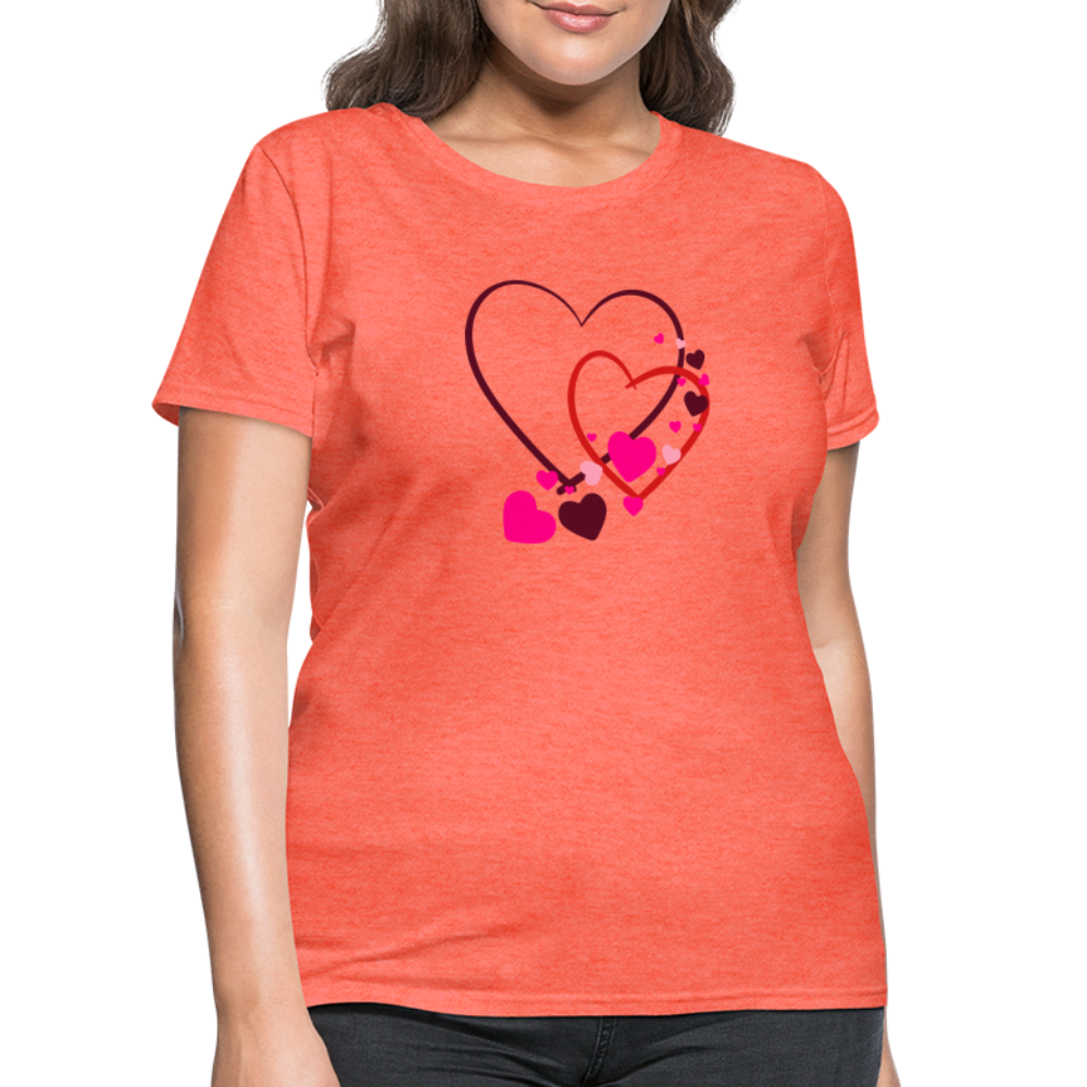 Women's T-Shirt - heather coral