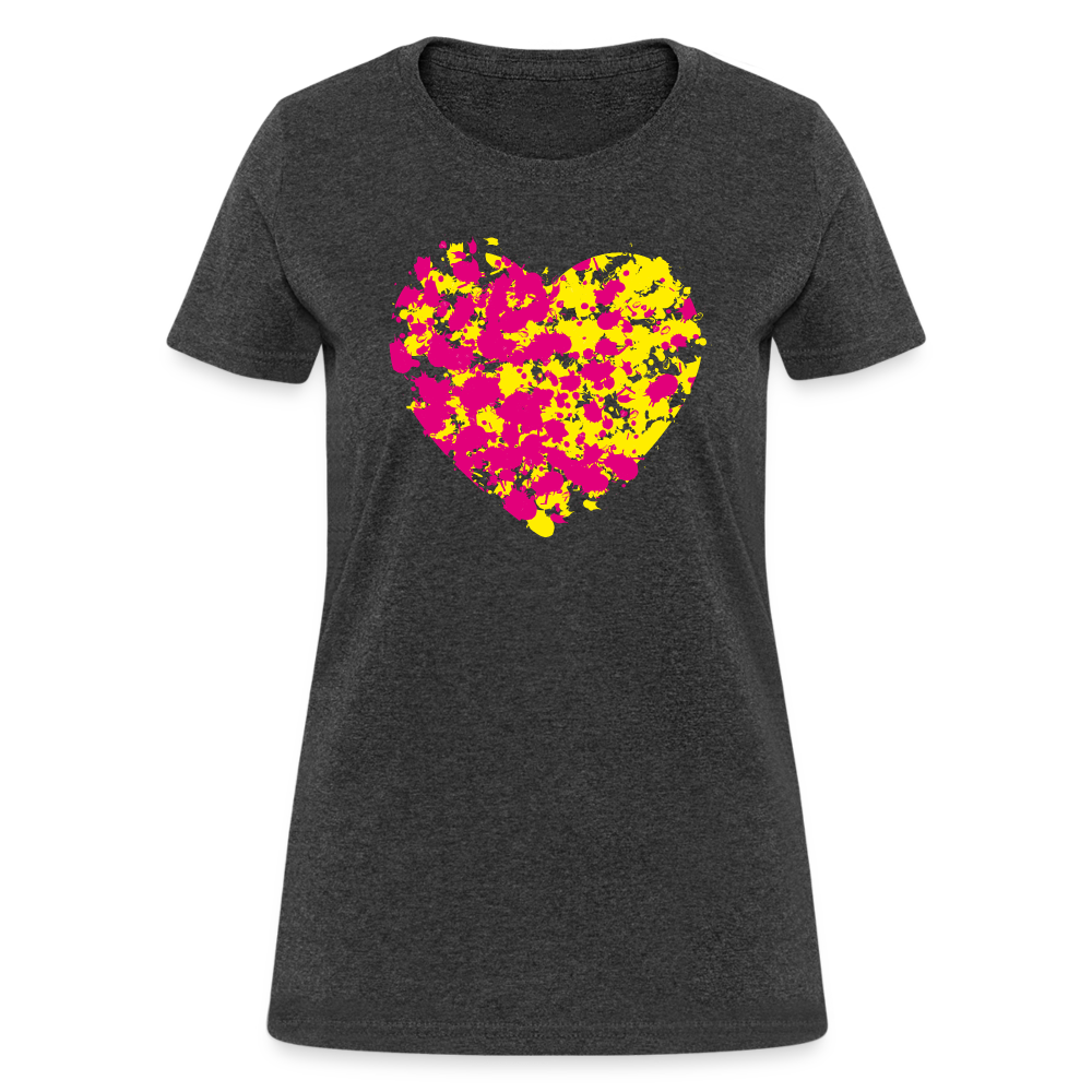 Women's T-Shirt - heather black