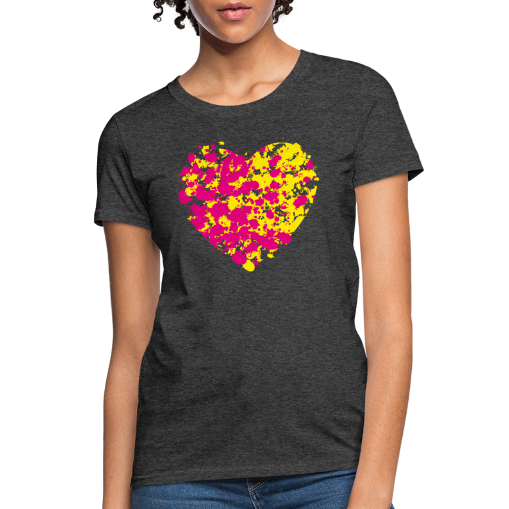 Women's T-Shirt - heather black