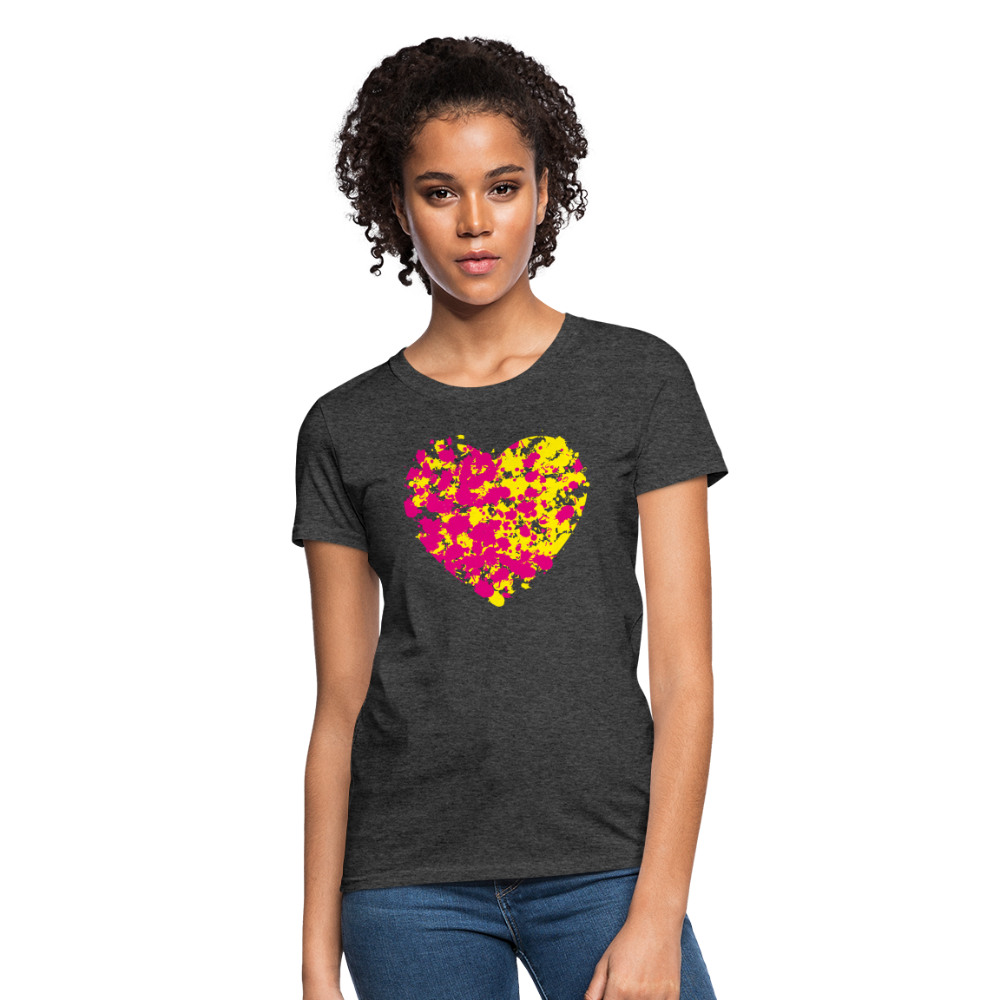 Women's T-Shirt - heather black