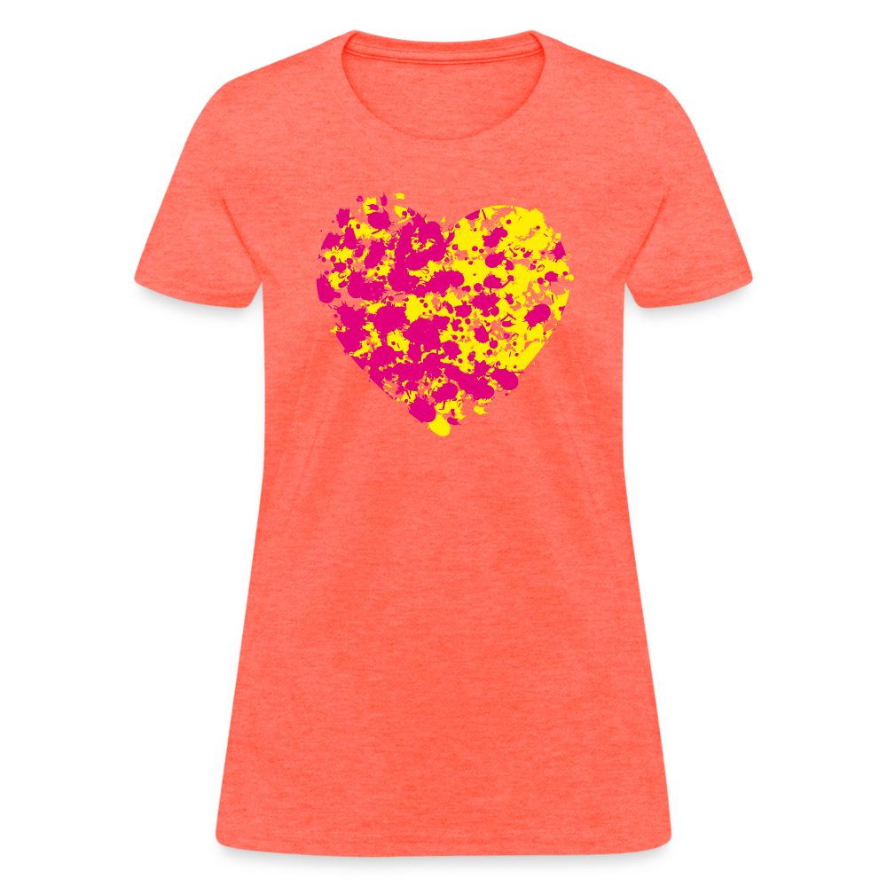 Women's T-Shirt - heather coral