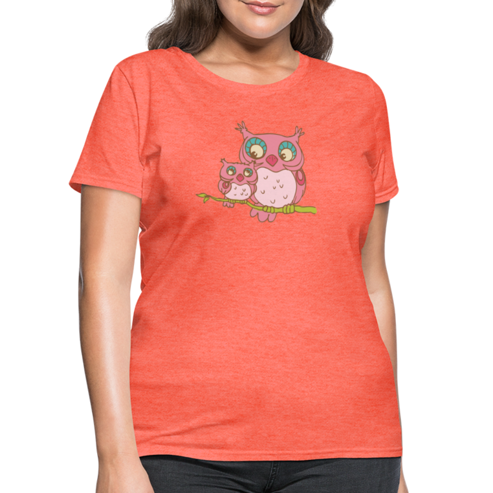 Women's T-Shirt - heather coral