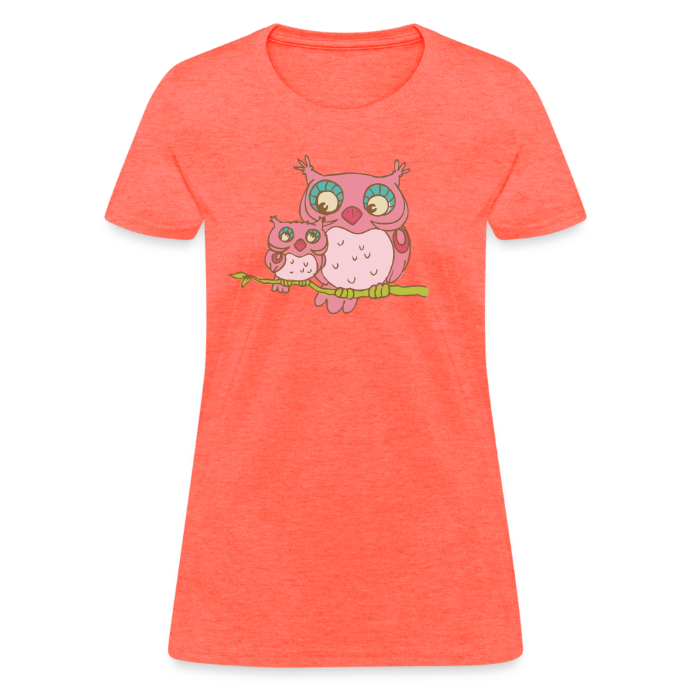 Women's T-Shirt - heather coral