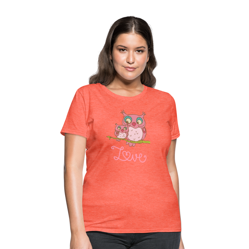 Women's T-Shirt - heather coral